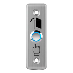 Tantos TDE-02 Light Кнопка выхода c подсветкой, прямоугольная, металлическая