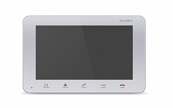 Slinex SM-07MHD серебр. Видеодомофон, цветной, настенный