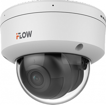 IFLOW F-IC-3441CMS(2.8mm) 4Мп уличная купольная IP-камера с ИК-подсветкой до 40м