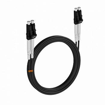 Cabeus FOP-50-OM4-SC-SC-2m-BK Шнур оптический duplex SC-SC 50/125 mm OM4 2м LSZH, черный