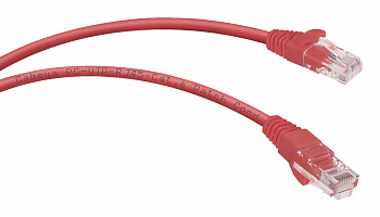 Cabeus PC-UTP-RJ45-Cat.6-0.3m-RD-LSZH Патч-корд U/UTP, категория 6, 2xRJ45/8p8c, неэкранированный, к
