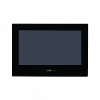 Dahua DHI-VTH2621G-WP Видеодомофон IP 7 дюймовый с WiFi 2.4ГГц, черный