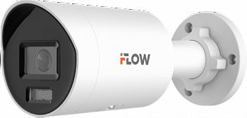 IFLOW F-IC-3162CM(2.8mm) 6Мп уличная цилиндрическая IP-камера с гибридной Smart-подсветкой до 40м