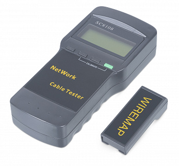 Cabeus CT-LCD-RJ45 (SC8108) Тестер для витой пары c LCD дисплеем