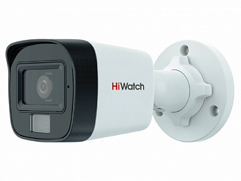 HiWatch DS-T200A(B) (2.8mm) 2Мп уличная цилиндрическая HD-TVI камера с гибридной подсветкой EXIR/LED