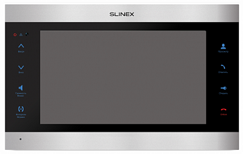 Slinex SL-10N Cloud Silver+Black Видеодомофон, цветной, настенный
