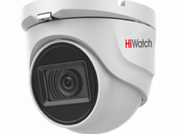 HiWatch DS-T803(B) (3.6 mm) 8Мп уличная HD-TVI камера с EXIR-подсветкой до 30м